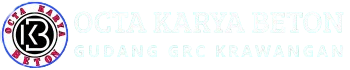 LOGO footer GRC KRAWANGAN OCTA KARYA BETON putih